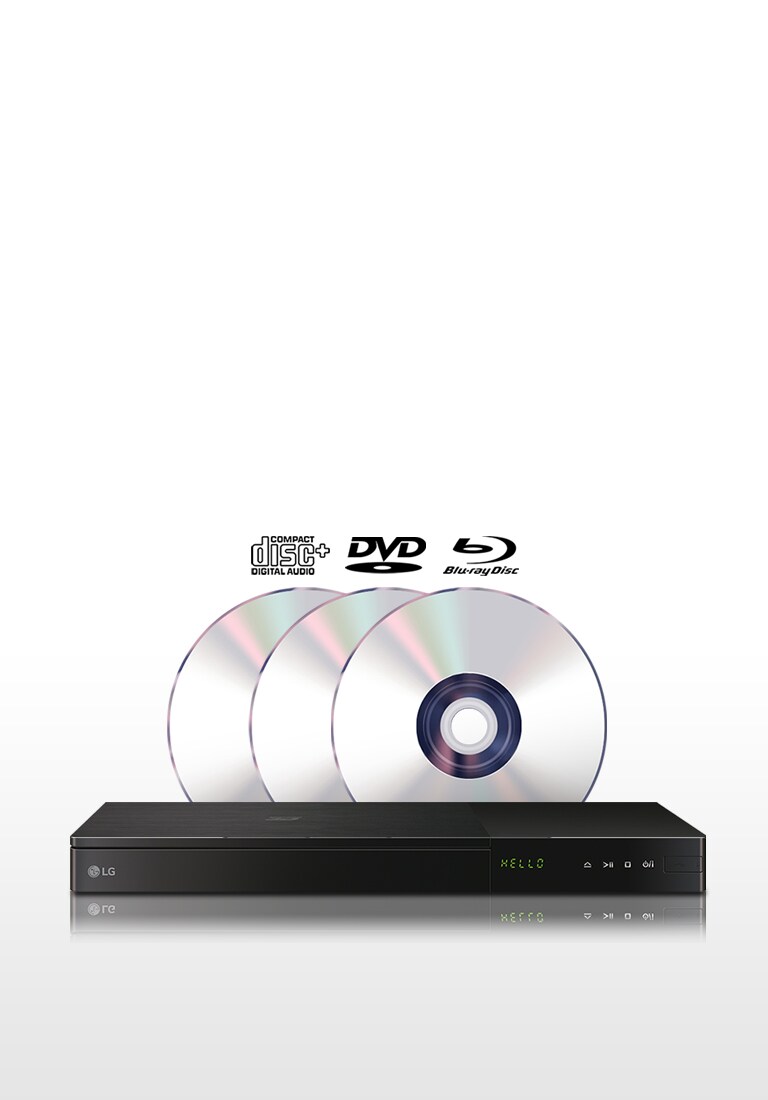 Blu-ray / DVD / CD Playback